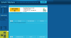 Desktop Screenshot of cotatiivalutare.ro