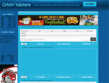 Tablet Screenshot of cotatiivalutare.ro